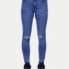 Pieces Дънки Dana 17148021 Син Skinny Fit за Жени цена
