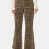 Pieces Дънки Salume 17156943 Кафяв Straight Fit за Жени цена