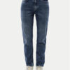 Pieces Дънки Bella 17147970 Син Tapered Fit за Жени цена
