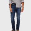 Selected Homme Дънки Leon 16088264 Тъмносин Slim Fit за Мъже цена