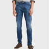 Selected Homme Дънки Leon 16087777 Син Slim Fit за Мъже цена