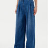 TWINSET Дънки 251TP2611 Син Wide Leg за Жени цена