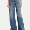 Versace Jeans Couture Дънки 78HAB561 Син Wide Leg за Жени цена