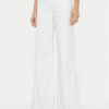 Versace Jeans Couture Дънки 78HAB561 Бял Wide Leg за Жени цена
