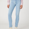 Wrangler Дънки W26LCY37L 112332358 Светлосиньо Slim Fit за Жени цена