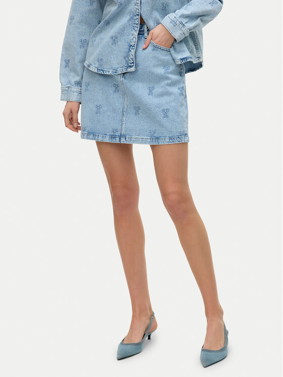 Дънкова пола Vero Moda за Жени цена
