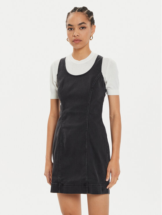 Lee Дънкова рокля Foreverfit 112355124 Черен Slim Fit за Жени цена