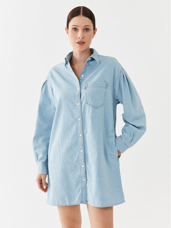 Дънкова рокля Levi's® за Жени цена