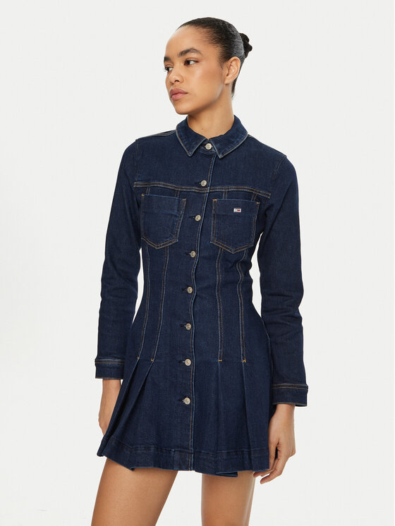 Дънкова рокля Tommy Jeans за Жени цена