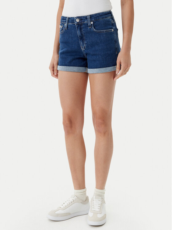 Дънкови шорти Calvin Klein Jeans за Жени цена
