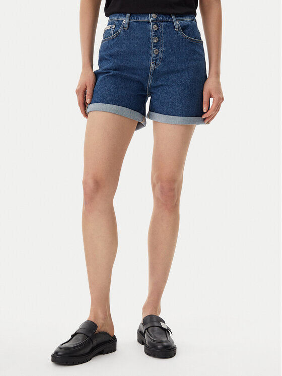 Дънкови шорти Calvin Klein Jeans за Жени цена