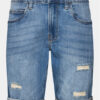INDICODE Дънкови шорти Kaden Holes 70-104 Син Regular Fit за Мъже цена