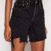 Levi's® Дънкови шорти 501™ 85833-0016 Черен Regular Fit за Жени цена