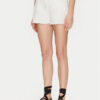 TWINSET Дънкови шорти 251TP2593 Екрю Loose Fit за Жени цена