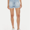 TWINSET Дънкови шорти 241TT2392 Син Straight Fit за Жени цена