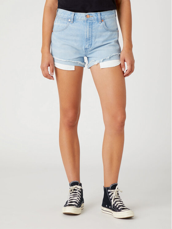 Дънкови шорти Wrangler за Жени цена