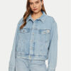 Calvin Klein Jeans Дънково яке J20J224548 Син Boxy Fit за Жени цена
