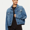Calvin Klein Jeans Дънково яке J20J224546 Тъмносин Boxy Fit за Жени цена