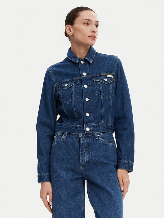 Дънково яке Calvin Klein Jeans за Жени цена
