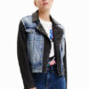 Desigual Дънково яке 23SWED49 Син Regular Fit за Жени цена