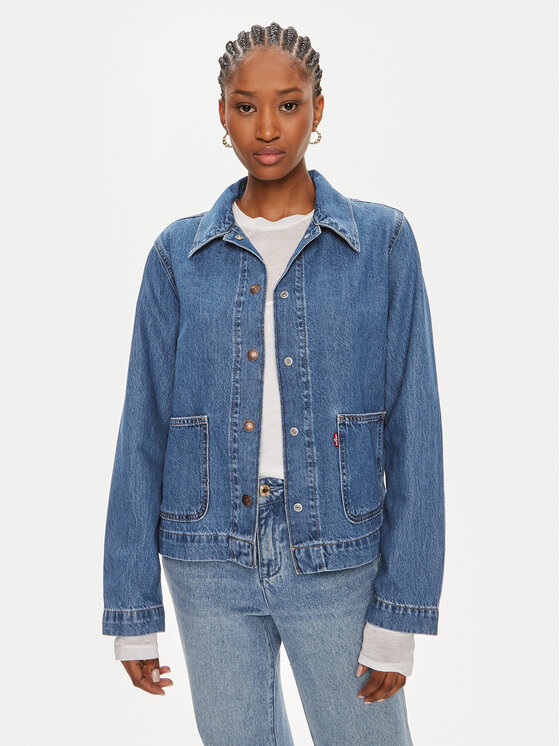 Дънково яке Levi's® за Жени цена