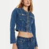 Liu Jo Дънково яке UF4120 D4448 Син Regular Fit за Жени цена