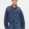 Pepe Jeans Дънково яке Turner Sparkle PL402328 Тъмносин Relaxed Fit за Жени цена