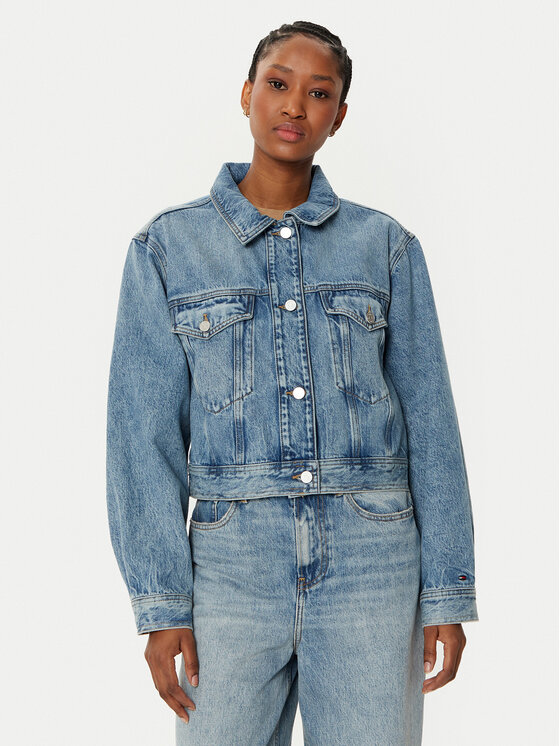 Дънково яке Tommy Hilfiger за Жени цена