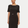 Boss Ежедневна рокля Daleah 50490041 Черен Slim Fit за Жени цена