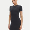 Calvin Klein Jeans Ежедневна рокля J20J225265 Сив Slim Fit за Жени цена