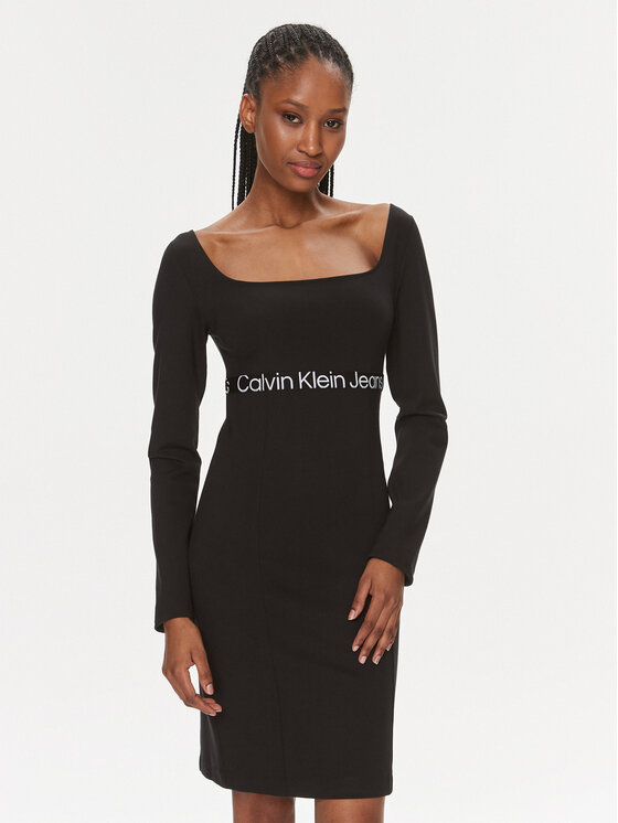 Ежедневна рокля Calvin Klein Jeans за Жени цена
