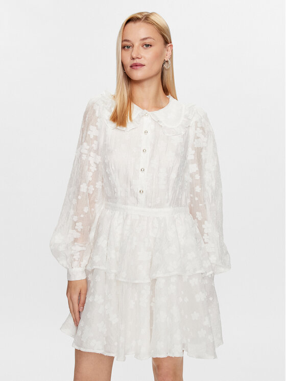 Custommade Ежедневна рокля Juma 999357472 Бял Regular Fit за Жени цена