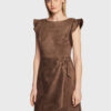 DKNY Ежедневна рокля DD2G1604 Кафяв Regular Fit за Жени цена