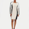 DKNY Ежедневна рокля DD4E1B89 Бежов Regular Fit за Жени цена