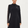 EA7 Emporio Armani Ежедневна рокля 6DTA54 TJZBZ 1200 Черен Regular Fit за Жени цена