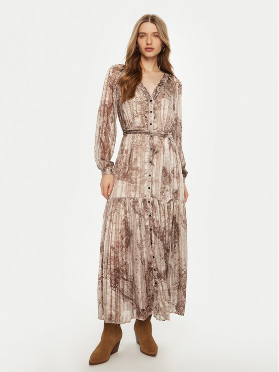 Guess Ежедневна рокля W5RK77 WGWV2 Син Regular Fit за Жени цена