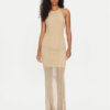 Guess Ежедневна рокля Sophie W4GK24 Z3E60 Бежов Slim Fit за Жени цена