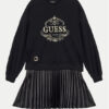 Guess Ежедневна рокля J4BK14 KAUH0 Черен Regular Fit за Момичета цена