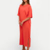 Kaffe Ежедневна рокля Edna 10507351 Червен Loose Fit за Жени цена