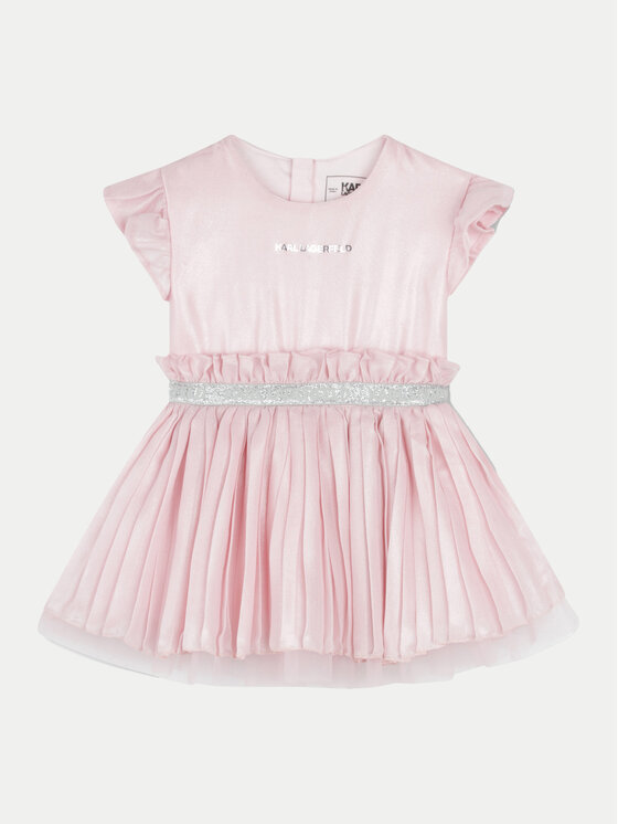Ежедневна рокля Karl Lagerfeld Kids за Момичета цена