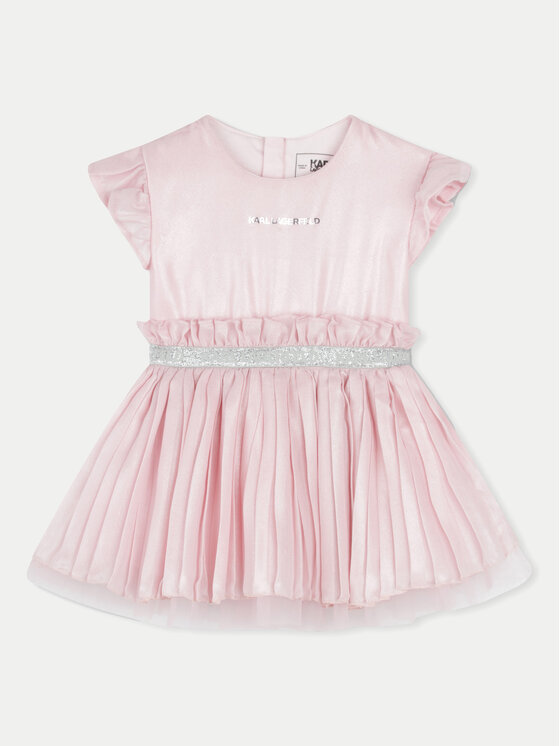 Ежедневна рокля Karl Lagerfeld Kids за Момичета цена