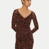PINKO Ежедневна рокля Ribolla 103298 A1RB Кафяв Slim Fit за Жени цена