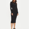 Vero Moda Ежедневна рокля Chloe 10315383 Черен Slim Fit за Жени цена