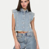 ONLY Елек Hollywood 15341021 Син Regular Fit за Жени цена