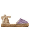 Manebi Еспадрили Yucatan Flat Valenciana Espadrilles G 3.3 P0 Виолетов за Жени цена