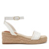 Tommy Hilfiger Еспадрили Tommy Hilfiger Espad Mid Wedge FW0FW08805 Екрю за Жени цена