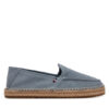 Tommy Hilfiger Еспадрили Hilfiger Flex Espa Suede Loafer FM0FM05392 Сив за Мъже цена