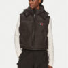 Tommy Jeans Жилетка за костюм Alaska DW0DW18611 Черен Cropped Fit за Жени цена