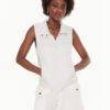 United Colors Of Benetton Жилетка за костюм 2TWDDJ003 Бежов Regular Fit за Жени цена