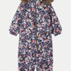 NAME IT Зимен детски гащеризон 13230586 Тъмносин Regular Fit за Момичета цена